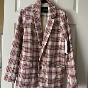 Designers Remix x Charlotte Eskildsen Plaid Oversized Blazer